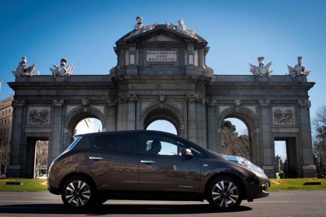 Nissan elige Madrid como etapa inaugural del Nuevo Nissan LEAF Zero Emission Tour